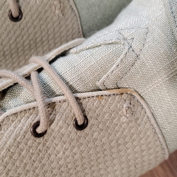 Toms Womens Desert Wood Wedge Ankle booties shoes sz 6 - Picture 4 of 12